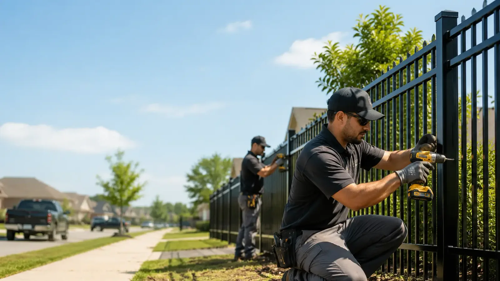 Metal Fence Installation in Mount Union, IA